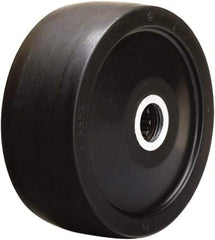 Hamilton - 5 Inch Diameter x 2 Inch Wide, Hard Rubber Caster Wheel - 550 Lb. Capacity, 2-1/4 Inch Hub Length, 3/4 Inch Axle Diameter, Straight Roller Bearing - Eagle Tool & Supply