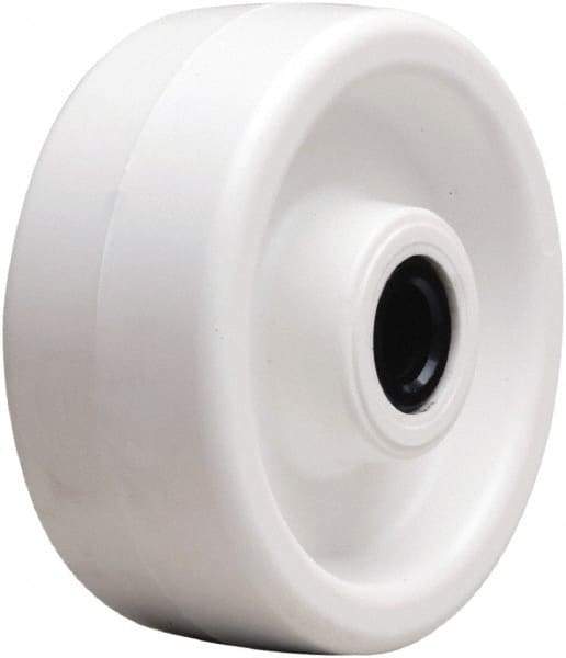 Hamilton - 5 Inch Diameter x 2 Inch Wide, Polyolefin Caster Wheel - 650 Lb. Capacity, 2-3/16 Inch Hub Length, 3/4 Inch Axle Diameter, Straight Roller Bearing - Eagle Tool & Supply