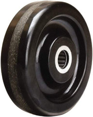 Hamilton - 5 Inch Diameter x 1-1/2 Inch Wide, Phenolic Caster Wheel - 600 Lb. Capacity, 1-5/8 Inch Hub Length, 1/2 Inch Axle Diameter, Straight Roller Bearing - Eagle Tool & Supply