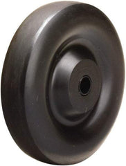 Hamilton - 5 Inch Diameter x 1-5/16 Inch Wide, Hard Rubber Caster Wheel - 280 Lb. Capacity, 1-1/2 Inch Hub Length, 1/2 Inch Axle Diameter, Self-Lube Bearing - Eagle Tool & Supply