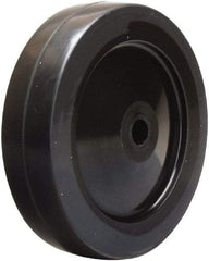 Hamilton - 5 Inch Diameter x 1-1/4 Inch Wide, Soft Rubber Caster Wheel - 190 Lb. Capacity, 1-1/2 Inch Hub Length, 1/2 Inch Axle Diameter, Self-Lube Bearing - Eagle Tool & Supply