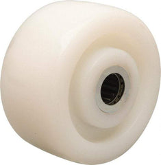 Hamilton - 4 Inch Diameter x 2 Inch Wide, Nylon Caster Wheel - 800 Lb. Capacity, 2-3/16 Inch Hub Length, 3/4 Inch Axle Diameter, Straight Roller Bearing - Eagle Tool & Supply