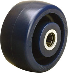 Hamilton - 4 Inch Diameter x 2 Inch Wide, Polyurethane Caster Wheel - 750 Lb. Capacity, 2-3/16 Inch Hub Length, 5/8 Inch Axle Diameter, Straight Roller Bearing - Eagle Tool & Supply