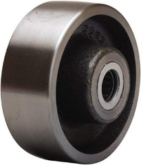 Hamilton - 4 Inch Diameter x 1-1/2 Inch Wide, Forged Steel Caster Wheel - 1,400 Lb. Capacity, 2-1/4 Inch Hub Length, 3/4 Inch Axle Diameter, Straight Roller Bearing - Eagle Tool & Supply