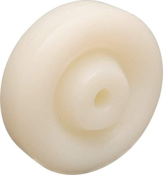 Hamilton - 4 Inch Diameter x 1-1/4 Inch Wide, Nylon Caster Wheel - 350 Lb. Capacity, 1-9/16 Inch Hub Length, 1/2 Inch Axle Diameter, Straight Roller Bearing - Eagle Tool & Supply