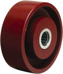 Hamilton - 4 Inch Diameter x 1-1/2 Inch Wide, Cast Iron Caster Wheel - 550 Lb. Capacity, 1-3/4 Inch Hub Length, 1-3/16 Inch Axle Diameter, Plain Bore Bearing - Eagle Tool & Supply