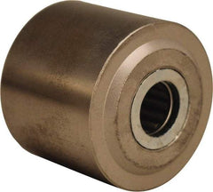 Hamilton - 2-1/2 Inch Diameter x 2 Inch Wide, Sintered Iron Caster Wheel - 275 Lb. Capacity, 2-1/4 Inch Hub Length, 3/4 Inch Axle Diameter, Straight Roller Bearing - Eagle Tool & Supply