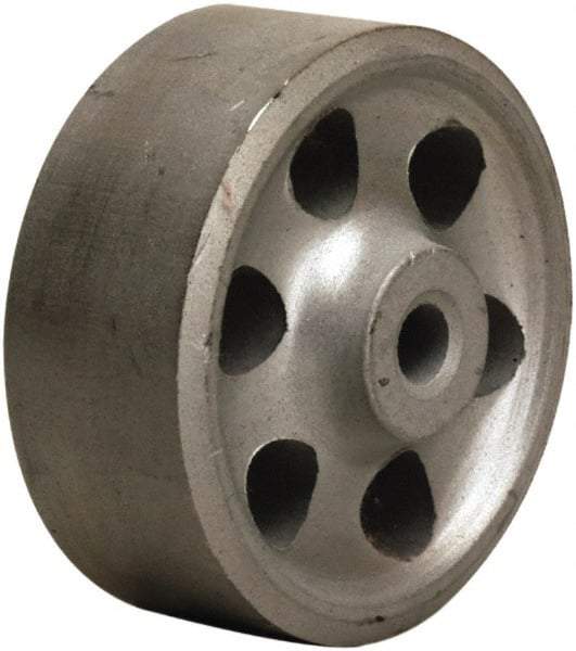 Hamilton - 2-3/4 Inch Diameter x 1-1/2 Inch Wide, Cast Iron Caster Wheel - 250 Lb. Capacity, 1-5/8 Inch Hub Length, 1/2 Inch Axle Diameter, Straight Roller Bearing - Eagle Tool & Supply