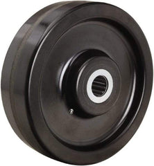 Hamilton - 12 Inch Diameter x 3-1/2 Inch Wide, Phenolic Caster Wheel - 4,000 Lb. Capacity, 4-1/4 Inch Hub Length, 1-1/4 Inch Axle Diameter, Straight Roller Bearing - Eagle Tool & Supply