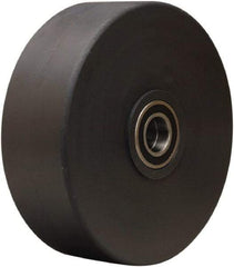 Hamilton - 12 Inch Diameter x 4 Inch Wide, Nylon Caster Wheel - 10,000 Lb. Capacity, 4-1/4 Inch Hub Length, 1-1/4 Inch Axle Diameter, Precision Ball Bearing - Eagle Tool & Supply