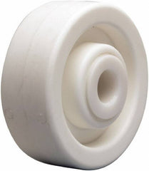 Hamilton - 4 Inch Diameter x 1-1/2 Inch Wide, Polyolefin Caster Wheel - 400 Lb. Capacity, 1-5/8 Inch Hub Length, 5/8 Inch Axle Diameter, Delrin Bearing - Eagle Tool & Supply