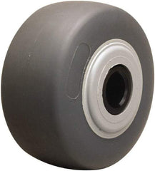Hamilton - 4 Inch Diameter x 2 Inch Wide, Rubber on Thermoplastic Caster Wheel - 300 Lb. Capacity, 2-3/16 Inch Hub Length, 3/4 Inch Axle Diameter, Delrin Bearing - Eagle Tool & Supply