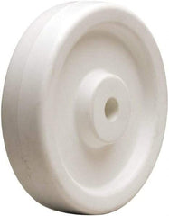 Hamilton - 6 Inch Diameter x 1-1/2 Inch Wide, Polyolefin Caster Wheel - 600 Lb. Capacity, 1-5/8 Inch Hub Length, 5/8 Inch Axle Diameter, Plain Bore Bearing - Eagle Tool & Supply