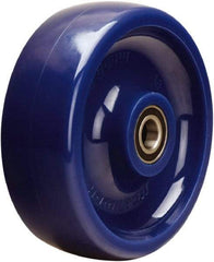 Hamilton - 6 Inch Diameter x 2 Inch Wide, Polyurethane Caster Wheel - 1,100 Lb. Capacity, 2-7/16 Inch Hub Length, 1/2 Inch Axle Diameter, Sealed Precision Ball Bearing - Eagle Tool & Supply