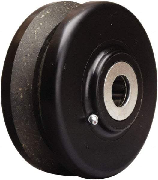 Hamilton - 6 Inch Diameter x 2-1/2 Inch Wide, Phenolic Caster Wheel - 1,120 Lb. Capacity, 3-1/4 Inch Hub Length, 1-15/16 Inch Axle Diameter, Plain Bore Bearing - Eagle Tool & Supply