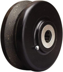 Hamilton - 6 Inch Diameter x 2-1/2 Inch Wide, Phenolic Caster Wheel - 1,120 Lb. Capacity, 3-1/4 Inch Hub Length, 1-15/16 Inch Axle Diameter, Plain Bore Bearing - Eagle Tool & Supply