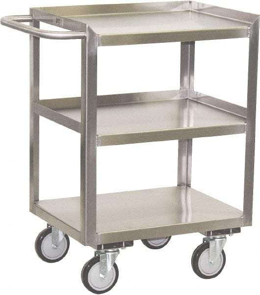 Jamco - 36" Wide x 35" High x 24" Deep, Mobile Work Stand - 1,200 Lb Capacity, 11" Shelf Clearance - Eagle Tool & Supply
