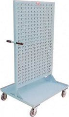 Jamco - Louvered Panel Cart - 36 Inch Overall Width x 30 Inch Overall Depth x 64 Inch Overall Height - Eagle Tool & Supply