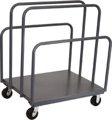 Jamco - 2,000 Lb Capacity Sheet & Panel Truck - Steel Deck, 36" OAW, 9" Platform Height - Eagle Tool & Supply