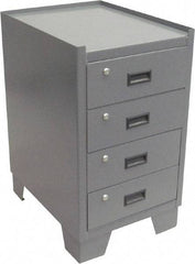 Jamco - Locking Storage Cabinet - Steel, 24" Wide x 18" Deep x 33" High, Gray - Eagle Tool & Supply