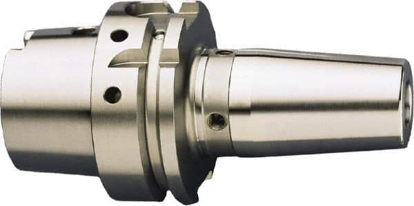 HAIMER - 16mm Hole Diam, HSK80A Taper Shank Shrink Fit Tool Holder & Adapter - 100mm Projection, 27mm Nose Diam, 50mm Clamping Depth, 25,000 RPM - Exact Industrial Supply