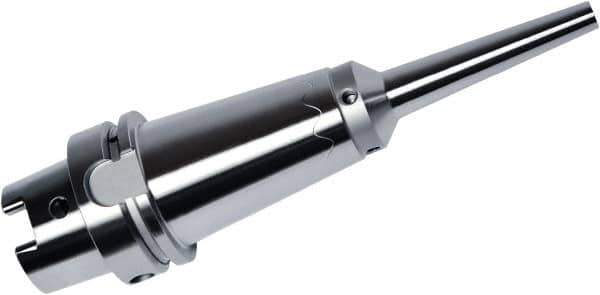 HAIMER - 6mm Hole Diam, HSK63A Taper Shank Shrink Fit Tool Holder & Adapter - 130mm Projection, 9mm Nose Diam, 50mm Clamping Depth, 25,000 RPM - Exact Industrial Supply