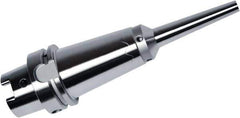 HAIMER - 4mm Hole Diam, HSK63A Taper Shank Shrink Fit Tool Holder & Adapter - 200mm Projection, 10mm Nose Diam, 80mm Clamping Depth, 25,000 RPM - Exact Industrial Supply