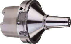 HAIMER - 5/8" Hole Diam, HSK125A Taper Shank Shrink Fit Tool Holder & Adapter - 7" Projection, 1.3" Nose Diam, 1.97" Clamping Depth, 25,000 RPM, Through Coolant - Exact Industrial Supply