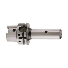 HAIMER - 0.39" to 0.57" Capacity, 4.72" Projection, HSK100A Hollow Taper, HG02 Collet Chuck - 0.0002" TIR - Exact Industrial Supply