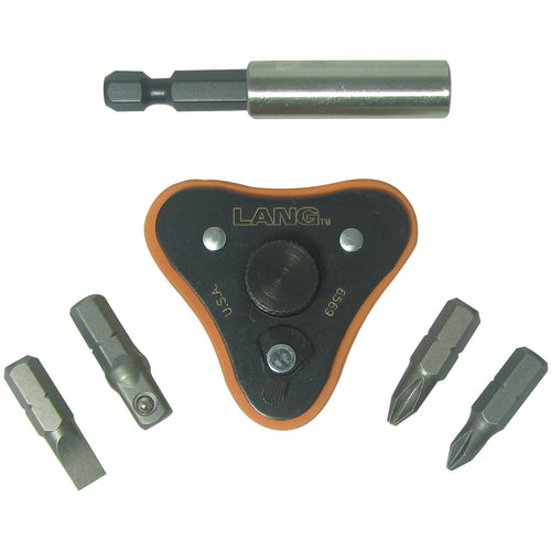 6 Pc Finger Ratchet Bit Driver Set - Eagle Tool & Supply