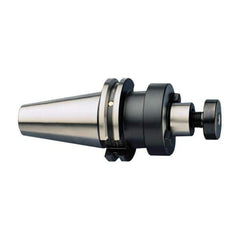 HAIMER - CAT50 Taper Face Mill Holder & Adapter - 1-1/2" Pilot Diam, 2.36" Arbor Length - Exact Industrial Supply