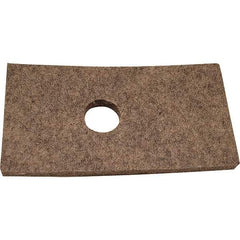 Dynabrade - 1/2" Thick, Machinery Leveling Pad & Mat - 30,000 Lb Max Load - Eagle Tool & Supply