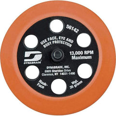 Dynabrade - 3" Diam Disc Backing Vacuum Replacement Pad - Medium Density, 13,000 RPM - Eagle Tool & Supply