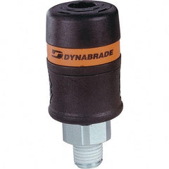 Dynabrade - 1/2 Male NPT Pneumatic Hose Coupler - Eagle Tool & Supply