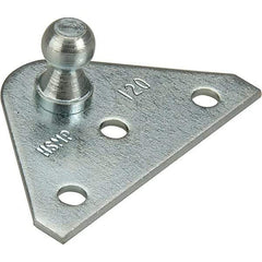 Dynabrade - 10mm Diameter Ball Bracket - Includes 2 Brackets, Use with Downdraft Sanding Tables - Eagle Tool & Supply