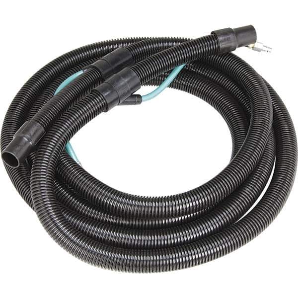 Dynabrade - 8mm ID x 12.7mm OD 25' Long Hose - Female/Male Ends, 90 Working psi, 1/4" Fitting, Green - Eagle Tool & Supply