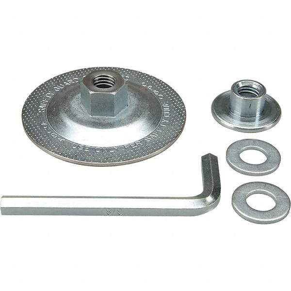 Dynabrade - 5" Diam Angle & Disc Grinder Wheel Mount Adapter Kit - For Use with Disc Grinders - Eagle Tool & Supply