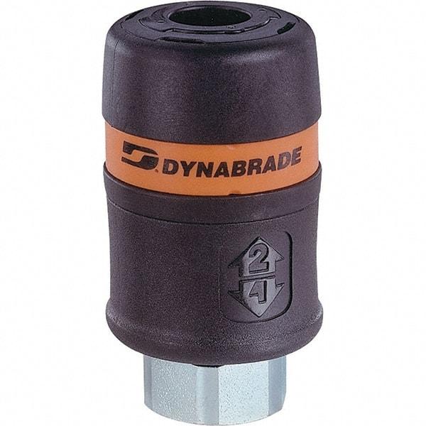 Dynabrade - 1/2 Female NPT Pneumatic Hose Coupler - Eagle Tool & Supply
