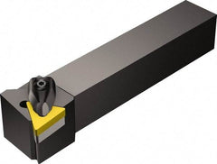 Sandvik Coromant - DTGN, Right Hand Cut, -1° Lead Angle, 5/8" Shank Height x 5/8" Shank Width, Negative Rake Indexable Turning Toolholder - 4" OAL, TNMG 16 04 08 Insert Compatibility, Series T-Max P - Eagle Tool & Supply