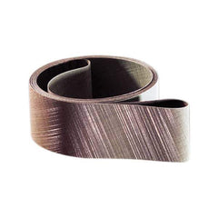 3M - 3" Wide x 118" OAL, A30 Grit, Aluminum Oxide Abrasive Belt - Aluminum Oxide, Coated, Cloth Backing, Wet, Series 307EA - Eagle Tool & Supply