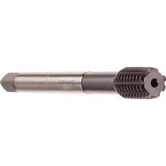Emuge - 7/16-14 UNC 2BX Modified Bottoming Thread Forming Tap - Cobalt, TiCN Finish, 3.937" OAL, 0.709" Thread Length, Right Hand Thread, Series InnoForm - Eagle Tool & Supply