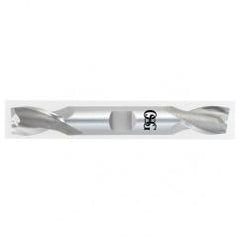 1/4 x 3/8 x 1/2 x 3-1/8 2 Fl HSS-CO Square Center Cutting End Mill -  TiN - Eagle Tool & Supply