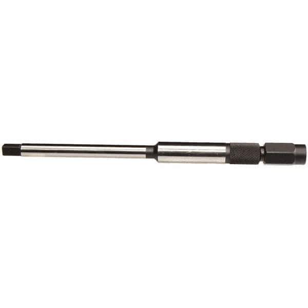 Emuge - 1/2 Inch Tap, 7.09 Inch Overall Length, 0.65 Inch Max Diameter, Tap Extension - 0.367 Inch Tap Shank Diameter, 0.367 Inch Extension Shank Diameter, 0.275 Inch Extension Square Size - Eagle Tool & Supply