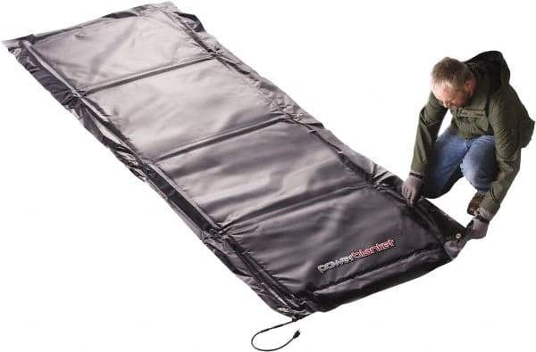 Powerblanket - 120" Long x 36" Wide, Flat, PVC, Standard Heat Blanket - 120 Volts, Flat Back - Eagle Tool & Supply