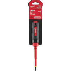 Milwaukee Tool - Precision & Specialty Screwdrivers Type: Screwdriver Overall Length Range: 7" - 9.9" - Eagle Tool & Supply