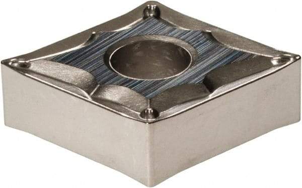 Sumitomo - CNMG431 ELUW Grade T1500A Cermet Turning Insert - 80° Diamond, 1/2" Inscr Circle, 3/16" Thick, 1/64" Corner Radius - Eagle Tool & Supply