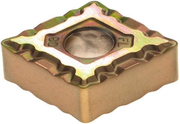 Sumitomo - CNMG432 EFL Grade T1500Z Cermet Turning Insert - 80° Diamond, 1/2" Inscr Circle, 3/16" Thick, 1/32" Corner Radius - Eagle Tool & Supply