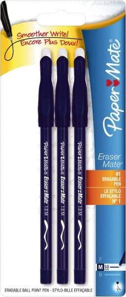 Paper Mate - 1mm Ball Point Stick Pen - Blue - Eagle Tool & Supply