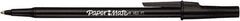 Paper Mate - 1mm Ball Point Stick Pen - Black - Eagle Tool & Supply