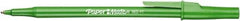 Paper Mate - 1mm Ball Point Stick Pen - Green - Eagle Tool & Supply